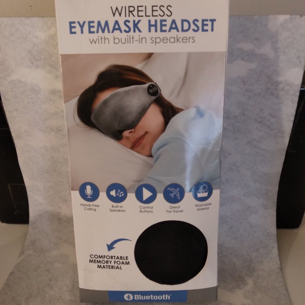 Gabba Goods Wireless Eye Mask Headset
